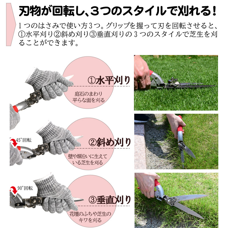 回転はさみ