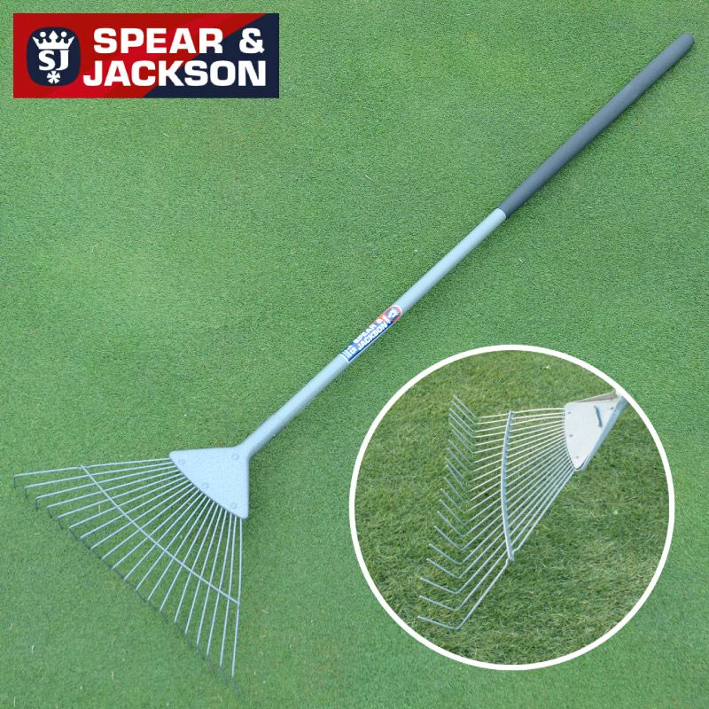 英国ブランド Spear＆Jackson デラックスローンレーキ 熊手 | 芝生の
