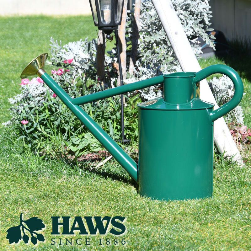 英国 HAWS The Bearwood Brook 9L グリーン トラディショナルカン