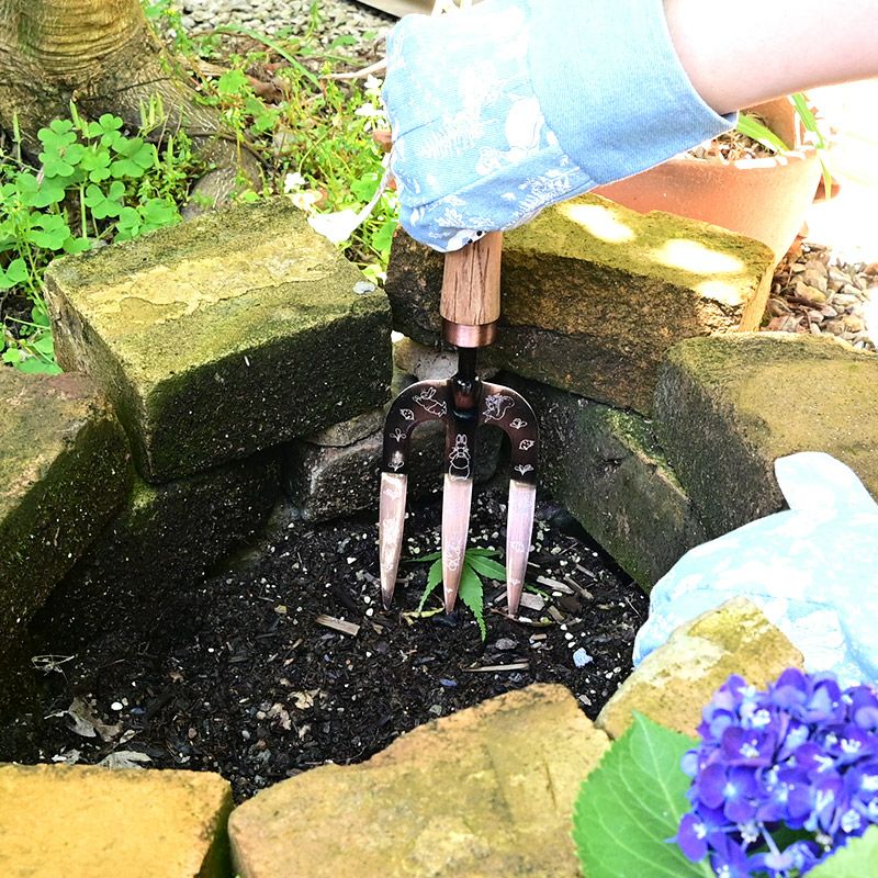 ピーターラビット ステンレス鋼フォーク ハンドタイプ