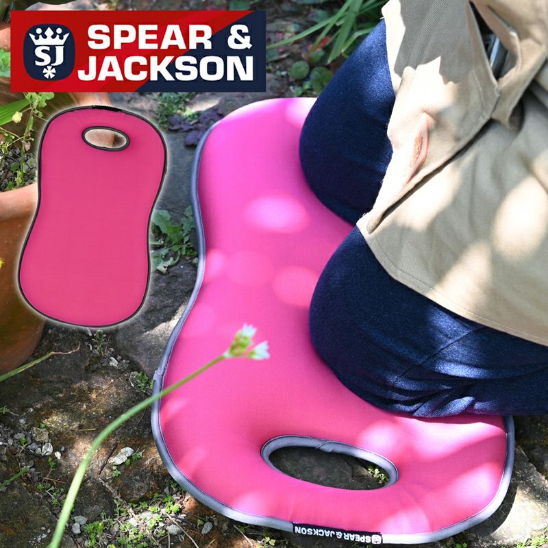 英国ブランド Spear＆Jackson クッションニーラー ピンク ニーパッド