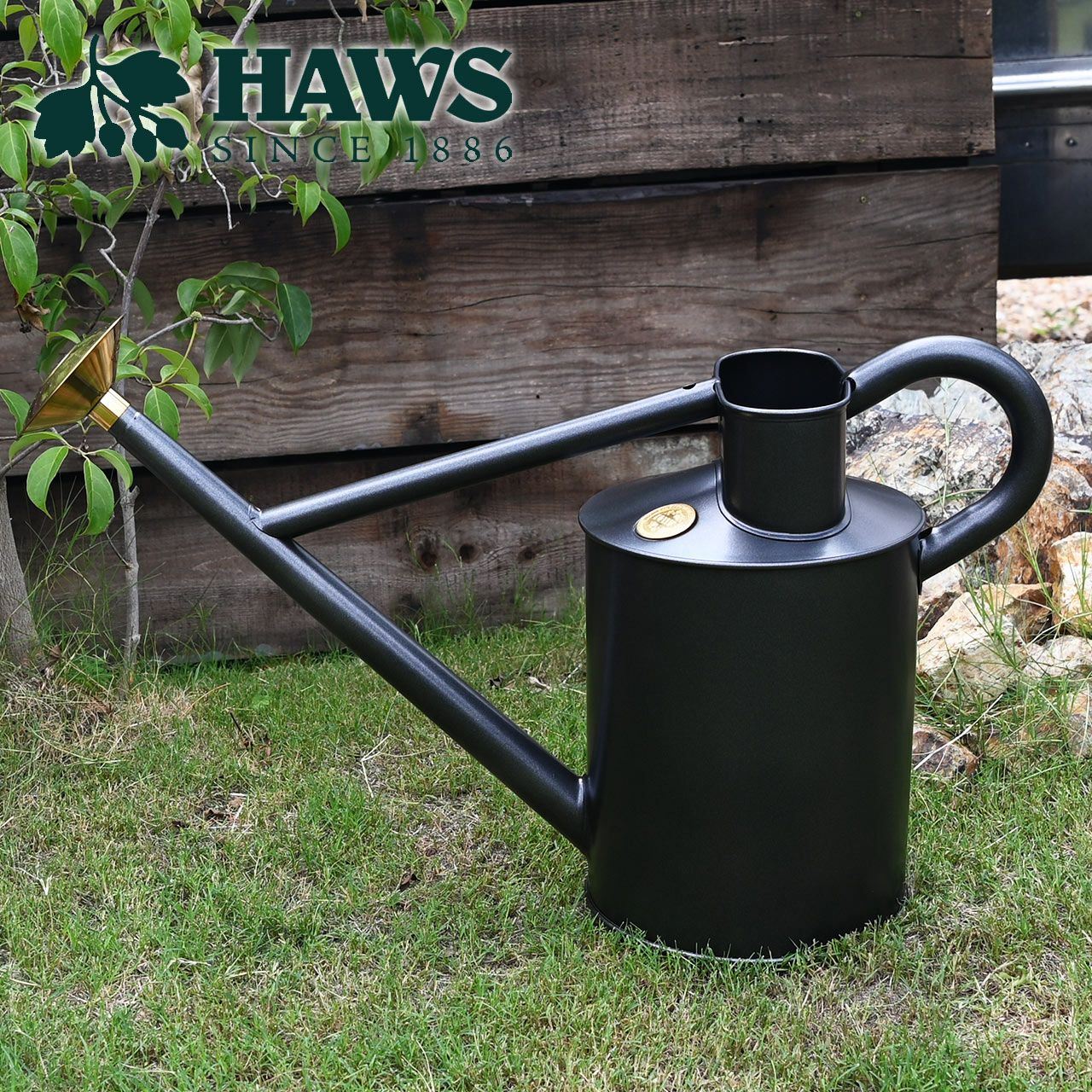 英国 HAWS トラディショナルカン 8.8L グラファイト ブラック系