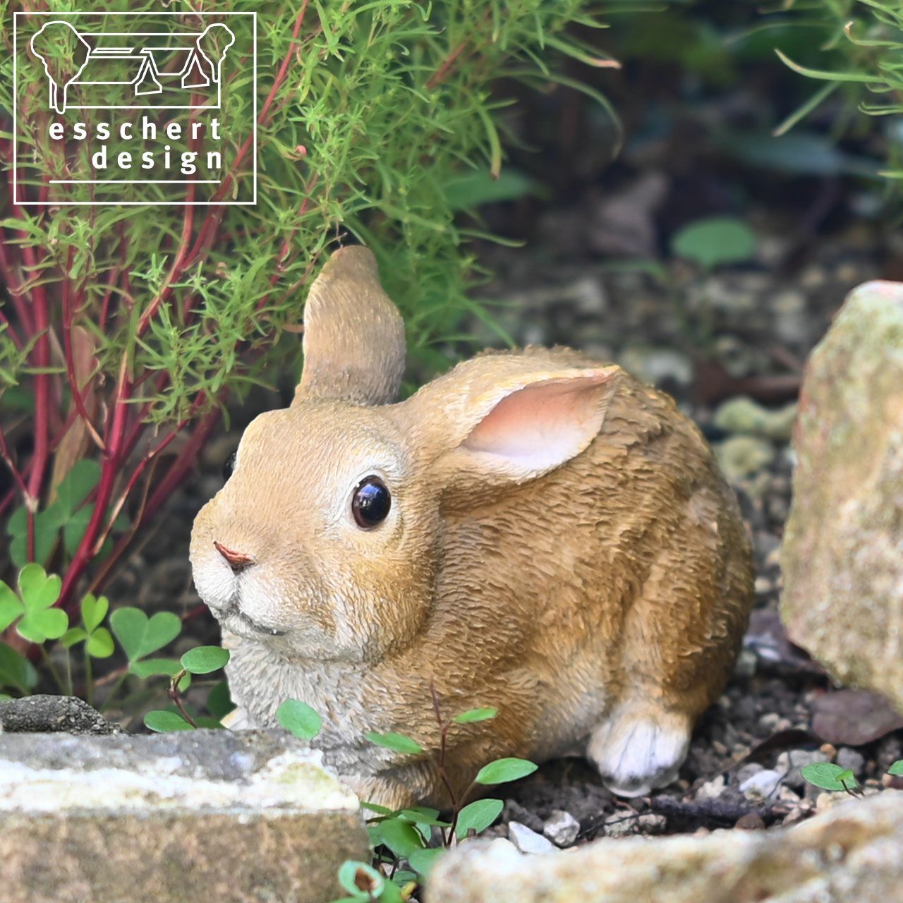 esschert design ガーデンオーナメント うさぎ ウサギ 置物 ギフト