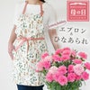 カーネーション＆エプロンセット（ひなあられ5号鉢＆ローラアシュレイエプロン）