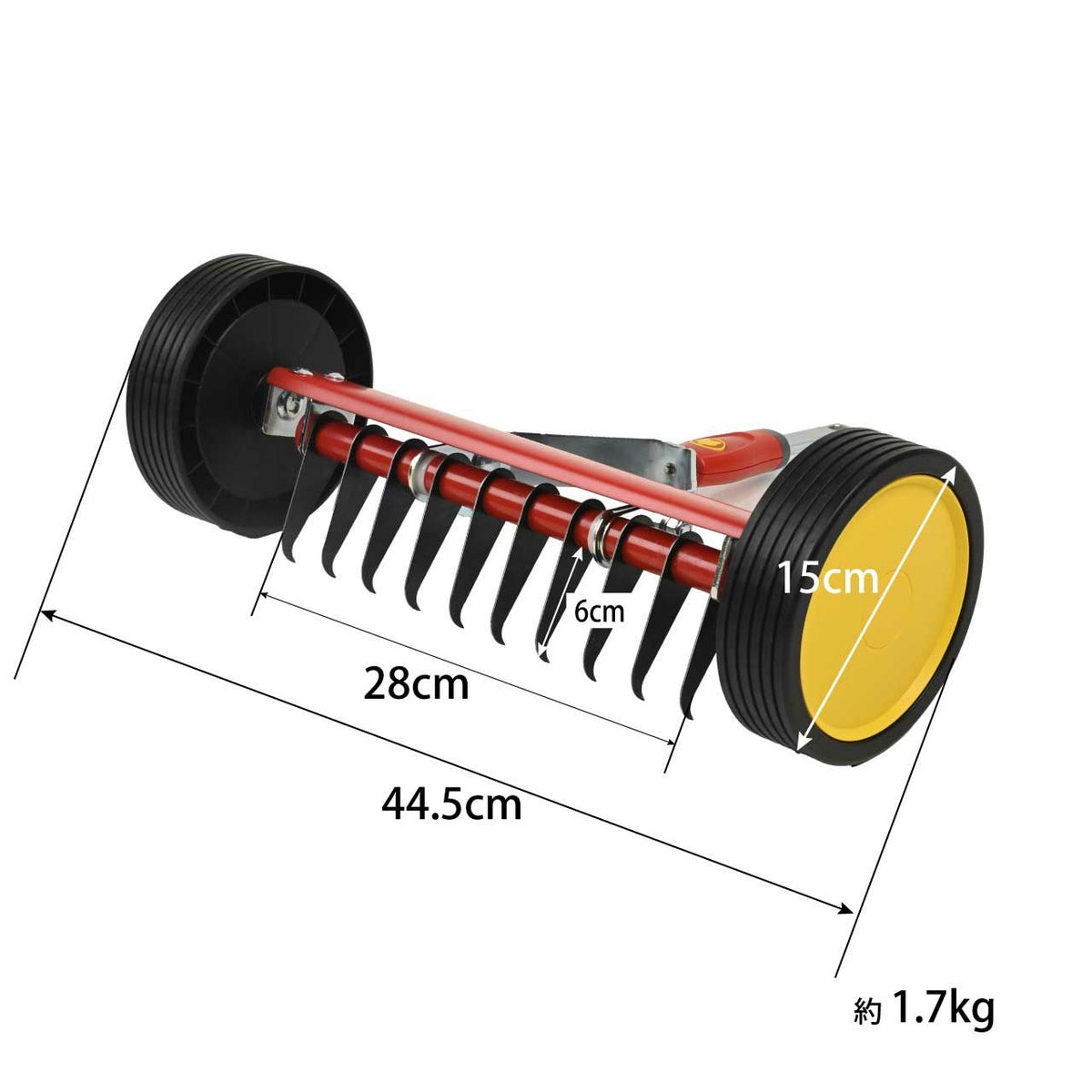 WOLF GARTEN（ウルフガルテン） MULTI-STAR マルチスター ローラー式芝生清掃レーキ